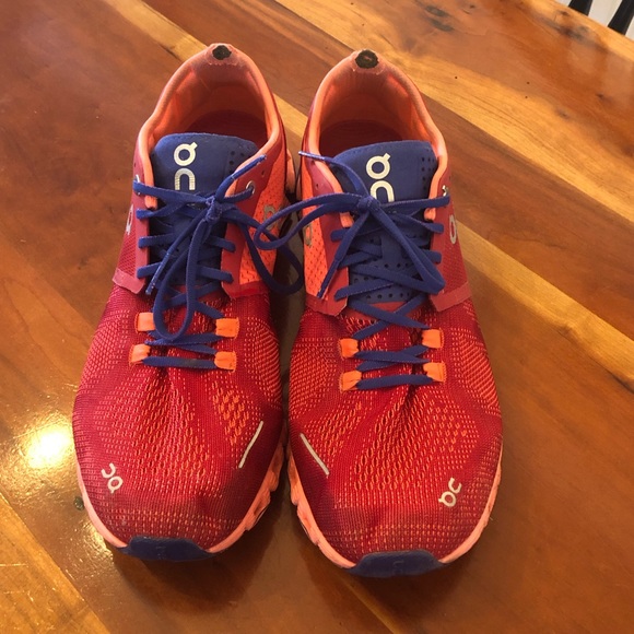 on cloud x women's red flash